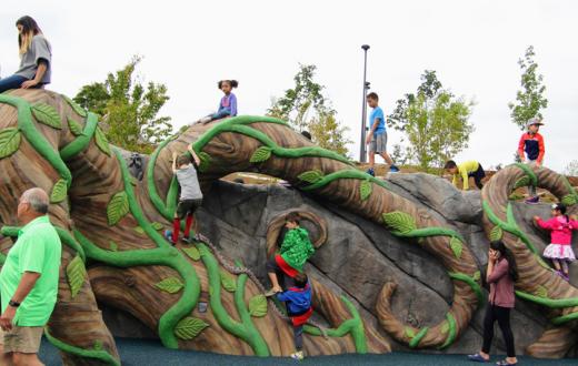 Inspiration Playground at Bellevue Downtown Park