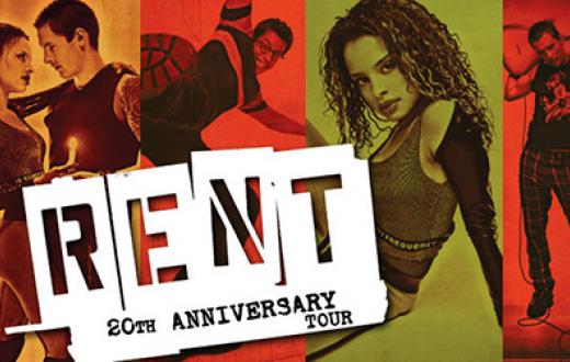 'Rent' 20th Anniversary Tour poster