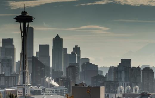 Hazy Seattle