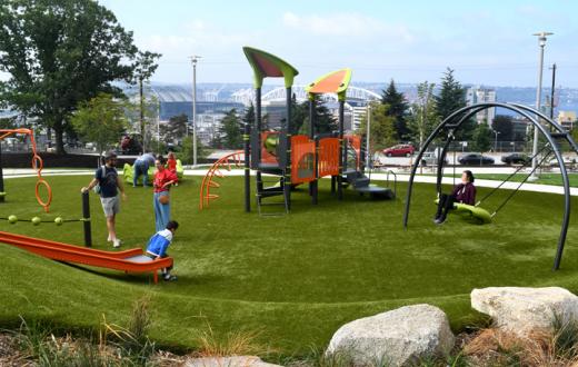 Yesler Terrace Park playground best new playgrounds of 2018